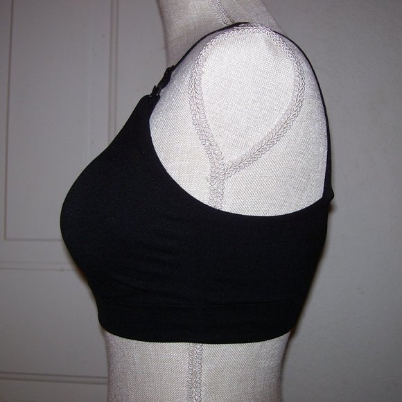 Black I Love SIA Padded Nursing Bra Size Small - Picture 2 of 11